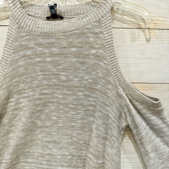NWT Express cold shoulder bell/ ruffle sleeve sweater ❤️ - Picture 4 of 8